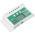 Pikkukuva 7 / 8: 20A 12V 24V LCD-näyttö aurinkolaturin ohjain PWM Auto KLB