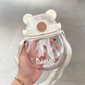 Pikkukuva 2 / 5: Kawaii karhu olkipullo tyttö valkoinen KLB