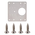 Miniatyrbillede 2 af 3: Hængsel reparationsplade kit rustfrit stål hængsel reparationsplade KLB