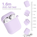 Miniatyrbillede 2 af 7: Airpod-etui, silikone Airpod-etui med lilla