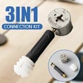 Miniatyrbilde 2 av 5: 4PCS tre-i-ett møbelforbindelsessett, for montering av møbler, skap, skuff, bord og skap
