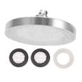Miniatyrbillede 3 af 8: Farver LED-lys, automatisk skiftende brusehoved, G1/2 tommer, Rain KLB