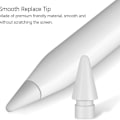 Miniatyrbillede 2 af 5: Kompatibel med Apple Pencil-spidser, pakke med 4, meget følsom iPencil-spids