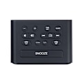 Miniatyrbild 4 av 5: LED digital väckarklocka för sovrum med USB-laddningsport, radioklocka, temperatur, elektronisk