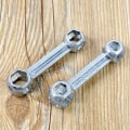 Miniatyrbillede 5 af 5: 10 i 1 Cykel Hexagon Nøgle Holdbar Hex Nøgle Cykel Reparation Håndværktøj KLB