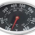 Miniatyrbillede 1 af 5: 3\" Ovn Termometer Rustfrit Stål Termometer til Gasgrill Udskiftningsdele