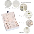 Miniatyrbild 3 av 6: Smyckeskrin Organizer för Kvinnor Flickor Fru Ideal Present