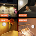Miniatyrbilde 6 av 8: LED-nattlys med bevegelsessensor, LED-skapbelysning med fjernkontroll, USB