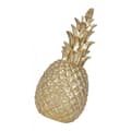 Dekorativ ananas i keramik, guld, 7,5x20 cm KLB