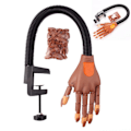 Miniatyrbillede 3 af 8: Øvemodel negletræningsøvelseshænder/fingre til manicure håndmodel KLB