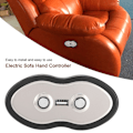 Miniatyrbillede 8 af 8: Elektrisk sofas håndkontakt med LED KLB