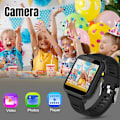 Miniatyrbillede 4 af 6: Smart Watch Kindertelefon, Smart Watch Call Voice Chat Kinder Smart Watch Sort