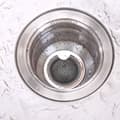 Miniatyrbilde 8 av 8: Rustfritt stål vaskfilter Et todelt sett 7.6CM