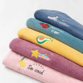 Miniatyrbillede 8 af 8: Gratis due tørklæde til hurtigtørring, hår turban hurtigtørring, mikrofiber håndklæde,