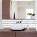 Miniatyrbilde 5 av 5: Backsplash 10 ark med selvklebende fliser, lim på kjøkkenfliser (tykkere design)