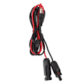 Miniatyrbillede 1 af 8: Solpanel-stikadapter, hun til han, 2 ledninger KLB