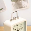 Miniatyrbillede 4 af 4: Firkantet vækkeur C soveværelse vækkeur, studerende vækkeur, mini vækkeur