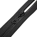 Miniatyrbild 2 av 5: Mesh Zipper 100cm Dragkedja för Jackor Rockar Sömnad Hantverk, Svart Färg, 1 Styck