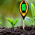 Miniatyrbillede 5 af 5: 4 i 1 jordfugtighedsmåler digital plantetemperatur/jord