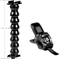 Miniatyrbillede 2 af 4: Jaws Flex Klemmemontering med Gooseneck Kompatibel med GoPro Hero