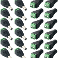 Miniatyrbilde 1 av 5: 24 stk profesjonell DC-kontaktplugg fatning 12V DC strømkoblingsadapter
