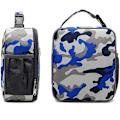 Miniatyrbillede 3 af 5: Madkasse til børn isoleret blød taske mini køler tilbage til skolen termisk tote kit til piger, drenge, camouflage