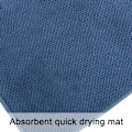 Pikkukuva 3 / 5: Astianpesualusta Mikrokuitu Kuivausmatto Super Absorbent Mikrokuitu Sininen