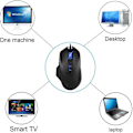 Miniatyrbillede 5 af 8: Gaming mus med led-lys, programmerbar, ergonomisk