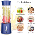 Miniatyrbilde 4 av 5: 500ml bærbar blender for smoothies og shakes | Oppladbar