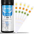 Miniatyrbillede 3 af 8: Dustgo PH teststrimler pool 7 i 1 teststrimler whirlpool akvarium svømmebassin