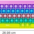 Miniatyrbild 5 av 5: Pop It Fidget, Push Pop Bubble Fidget Sensory Rainbow KLB