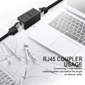 Miniatyrbilde 4 av 5: RJ45-kontakt, Ethernet-adapter - 2 stk.