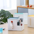 Miniatyrbilde 2 av 5: Multifunksjonell serviettboks ansiktserviettholder