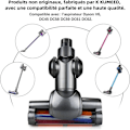 Miniatyrbilde 3 av 7: Reservebørste for Dyson støvsuger V6 - elektrisk børste for Dyson V6 KLB