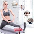 Miniatyrbilde 7 av 8: Bærbar Sit-Up Stang, Multifunksjonell Justerbar Sit-Up Stang, Sit-Up Rosa