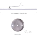 Miniatyrbilde 5 av 8: LED taklampe, moderne taklampe med parallell stripe design og 2