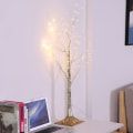 Miniatyrbilde 5 av 8: Vanntett LED-blomster minitrelampe Hjemmefestdekorasjon KLB