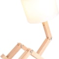 Miniatyrbillede 5 af 5: Kreativ robot bordlampe, justerbar - børneværelse, Béro KLB