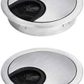 Pikkukuva 1 / 5: HO2NEL Pöytäläpivienti, pyöreä, upotettava, 60 mm harjattua metallia