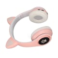 Miniatyrbilde 7 av 8: Lysende katteøre Bluetooth-hodetelefoner Bass Foldable Wireless KLB