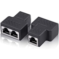 Miniatyrbillede 2 af 8: RJ11-fordeleradaptersplitter, 2 stk. Ethernet-stiksplitter-stik