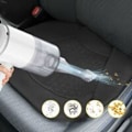 Pikkukuva 4 / 5: Johdoton 2-in-1 -autonimuri ja puhallin - 2000PA Mini-kädessä pidettävä imuri - Valkoinen KLB