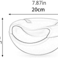 Miniatyrbilde 2 av 4: Multifunksjonell stilig snacks oppbevaringsboks dobbeltlagsbeholder