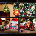 Miniatyrbilde 5 av 8: Juledekorasjonslys, 3 stk LED hengende vinduslys med KLB