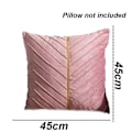 Miniatyrbillede 2 af 6: Fløjls nederlandsk fløjls stue sofa pude kontor talje pink