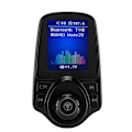 Miniatyrbillede 3 af 8: Bil FM-sender, Bluetooth MP3-afspiller, håndfri opkald KLB
