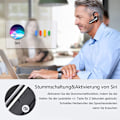 Miniatyrbillede 2 af 6: Bluetooth-headset med mikrofon, håndfri trådløst headset, mobiltelefon in-ear med