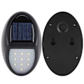 Miniatyrbild 8 av 8: 10 LED-chips vattentät solcellsladdad utomhusvägglampa KLB