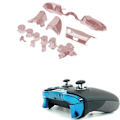 Pikkukuva 8 / 8: Täydelliset painikesarjat Xbox One / Elite -ohjaimelle (3,5 mm sähköpinnoitettu vaaleanpunainen KLB