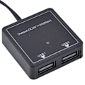 Miniatyrbilde 4 av 8: Solcellepanel med to USB-porter Allsidig bærbar solcellepanel KLB